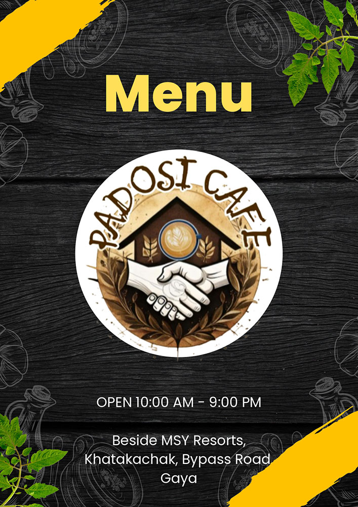 Menu Page 1
